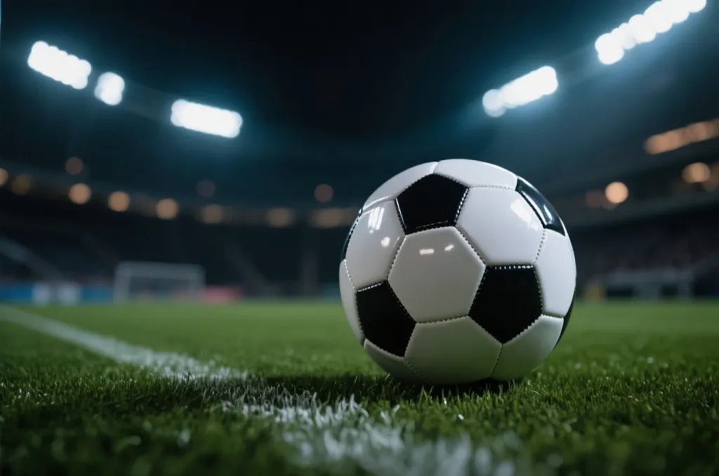足球比赛中激烈的攻防转换瞬间